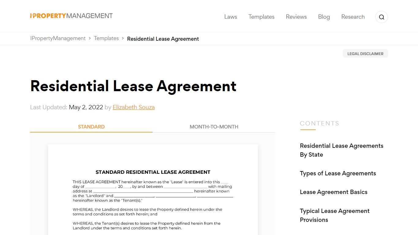 FREE Residential Lease Agreement Template [PDF + Printable]